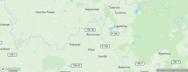Romanovo, Russia Map