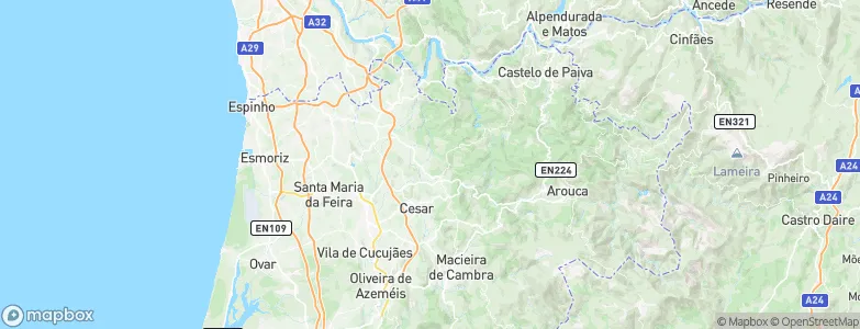 Romão, Portugal Map