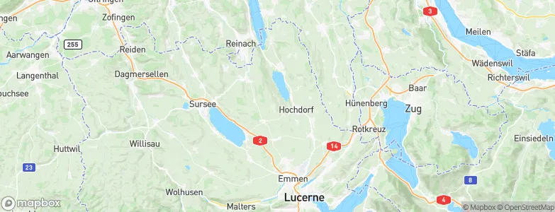 Römerswil, Switzerland Map