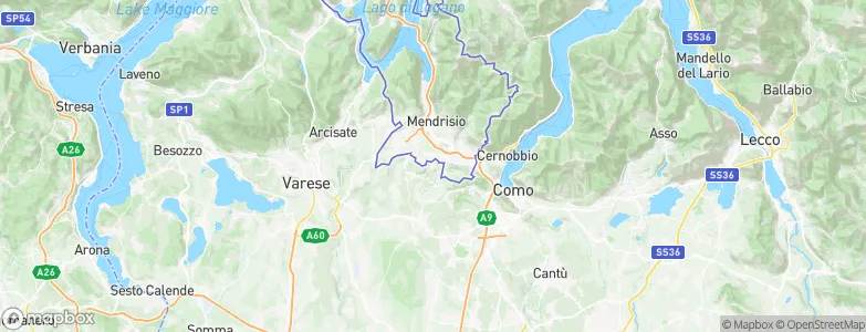Ronago, Italy Map