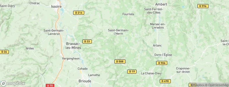 Ronaye, France Map