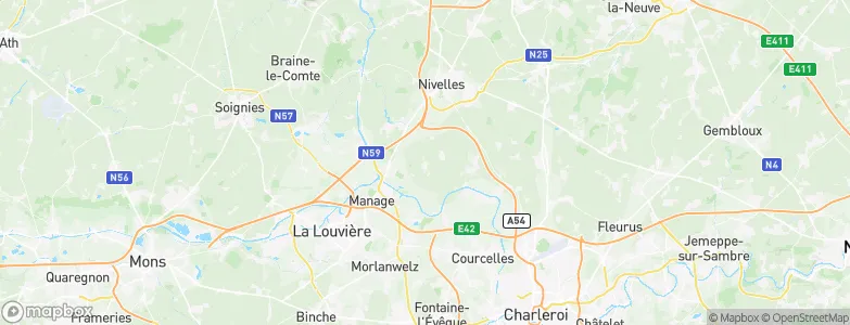 Ronce, Belgium Map