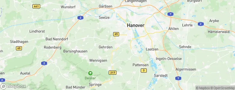 Ronnenberg, Germany Map