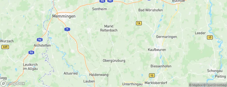 Ronsberg, Germany Map