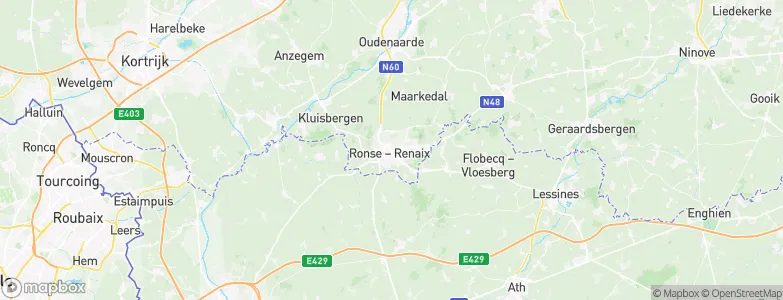 Ronse, Belgium Map