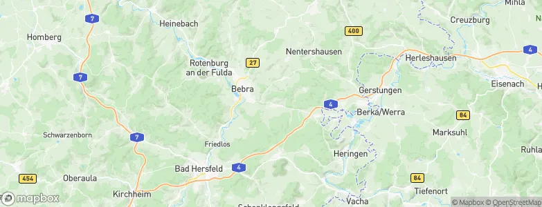 Ronshausen, Germany Map