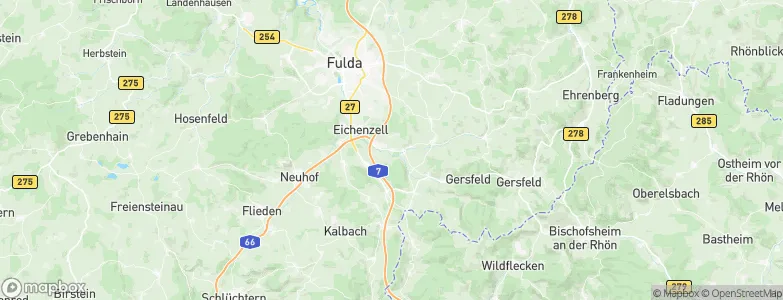 Rönshausen, Germany Map