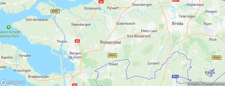 Roosendaal, Netherlands Map