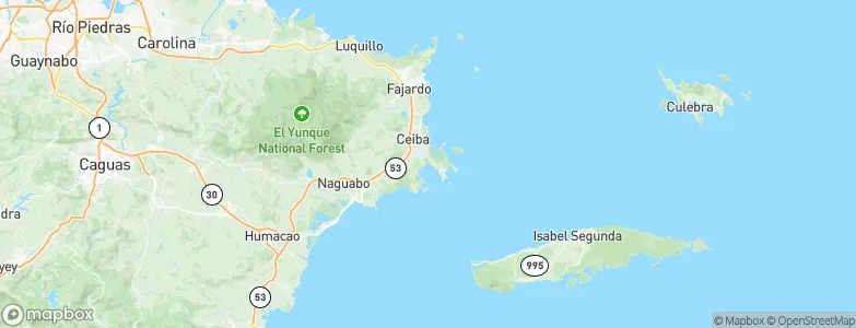 Roosevelt Roads, Puerto Rico Map