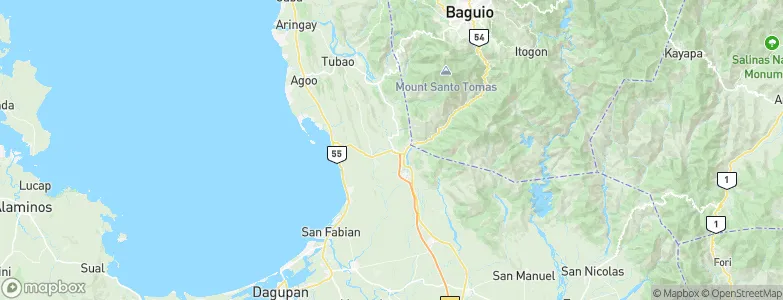 Rosario, Philippines Map