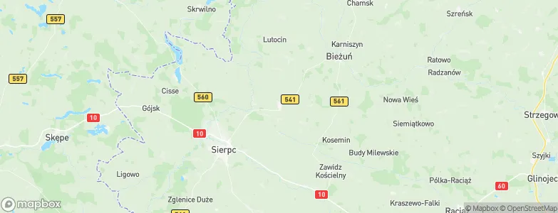 Rościszewo, Poland Map