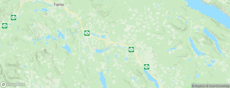 Rose Lake, Canada Map