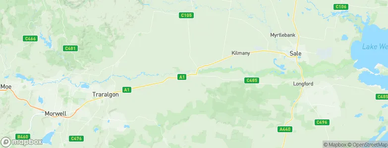 Rosedale, Australia Map