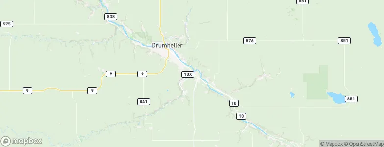 Rosedale, Canada Map