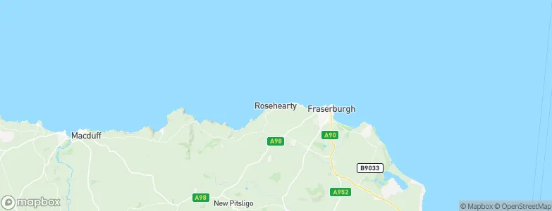 Rosehearty, United Kingdom Map