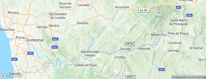 Rosem, Portugal Map