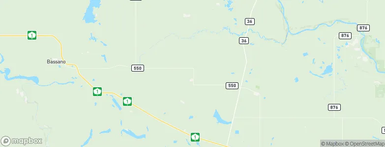 Rosemary, Canada Map