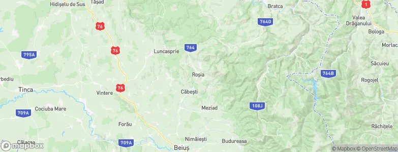 Roşia, Romania Map