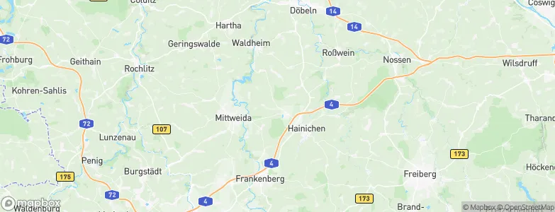 Rossau, Germany Map