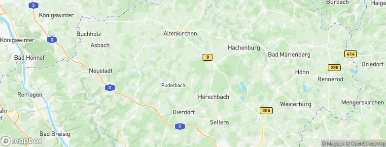 Roßbach, Germany Map