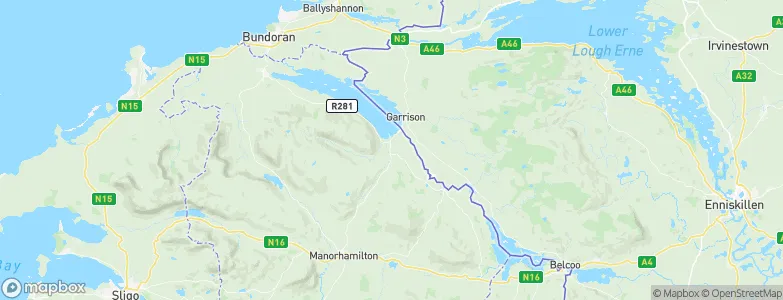 Rossinver, Ireland Map