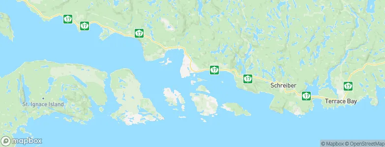 Rossport, Canada Map