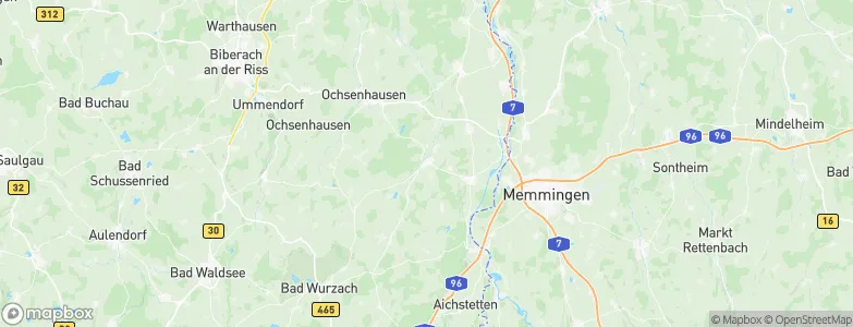 Rot an der Rot, Germany Map