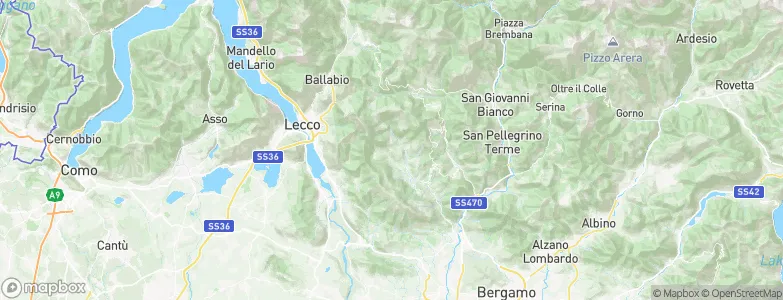 Rota d'Imagna, Italy Map