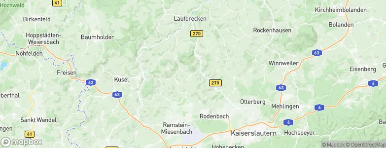 Rothselberg, Germany Map