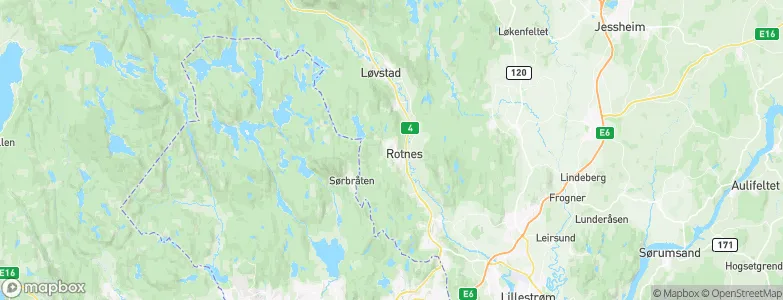 Rotnes, Norway Map