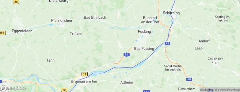 Rotthalmünster, Germany Map