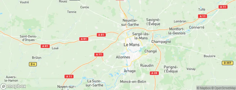 Rouillon, France Map