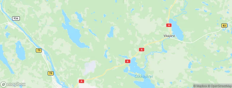 Rovaniemi, Finland Map