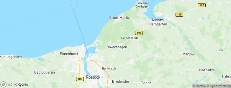 Rövershagen, Germany Map