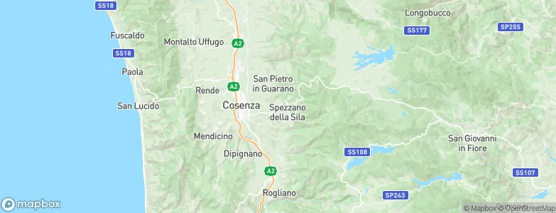 Rovito, Italy Map