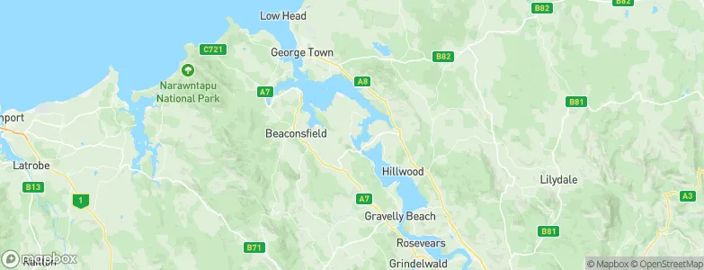 Rowella, Australia Map
