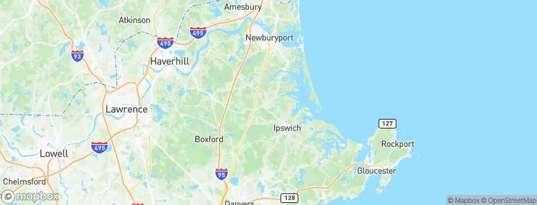 Rowley, United States Map
