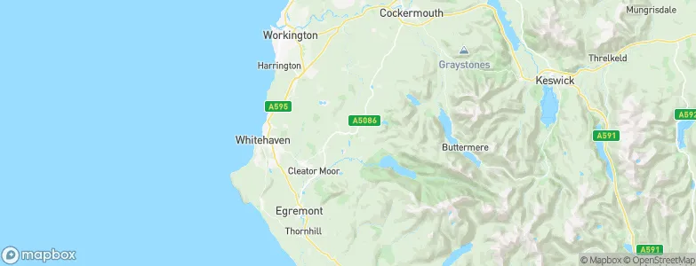 Rowrah, United Kingdom Map