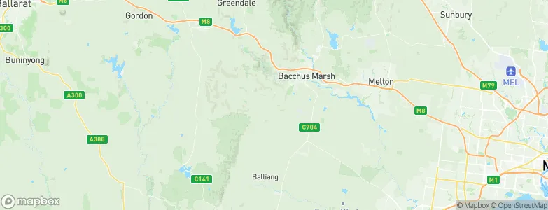 Rowsley, Australia Map