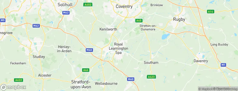 Royal Leamington Spa, United Kingdom Map