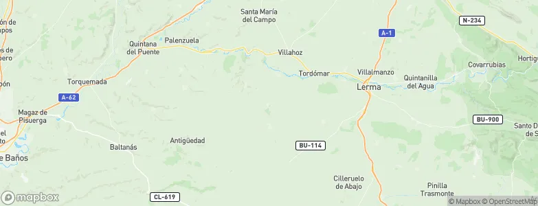 Royuela de Río Franco, Spain Map