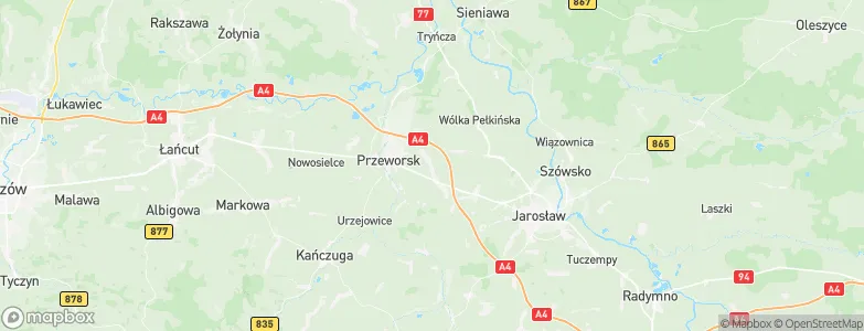 Rozbórz, Poland Map