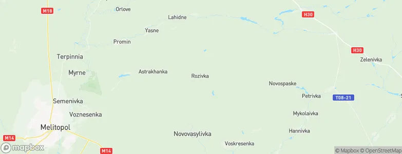 Rozivka, Ukraine Map