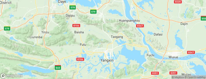 Ruanyitu, China Map