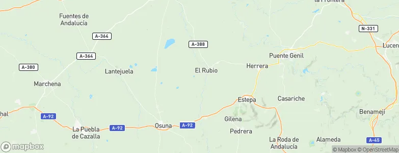 Rubio, El, Spain Map