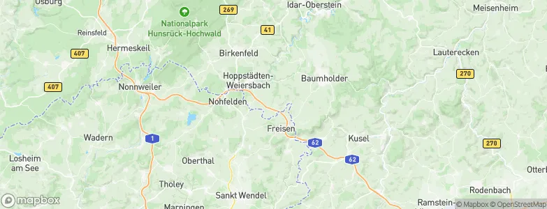 Rückweiler, Germany Map