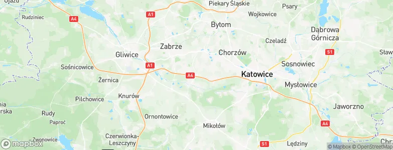 Ruda Śląska, Poland Map