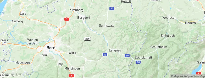 Rüderswil, Switzerland Map
