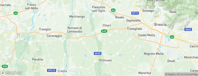Rudiano, Italy Map