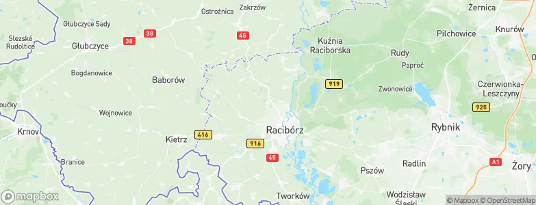Rudnik, Poland Map
